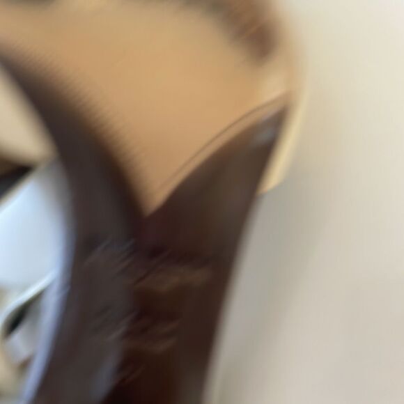 Yves Saint Laurent Slingback Peeptoe Heels Tie Detail - Picture 9 of 10